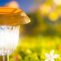 Solarlampen für den Garten