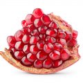 Granatapfel in Nahaufnahme