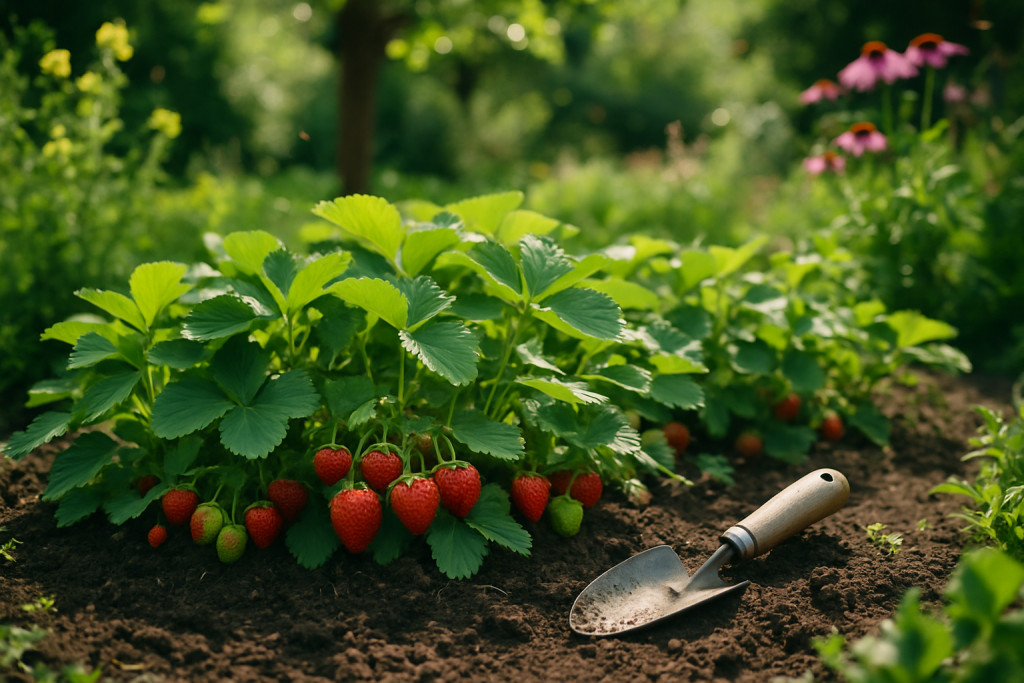 Erdbeeren pflegen: Was nach der Ernte zu tun ist