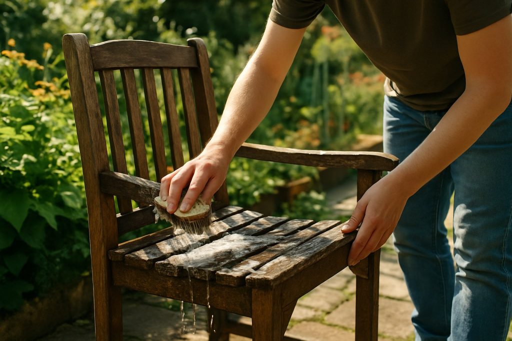Gartenmöbel reinigen: Holz, Rattan & Kunststoff pflegen