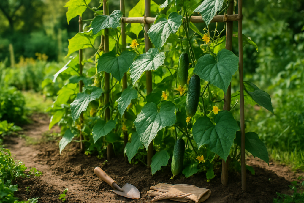 Gurken anbauen: Tipps für eine reiche Ernte im Sommer