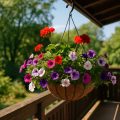 Hängeampeln bepflanzen 2026 – schöne Sommerblumen für Balkon und Terrasse