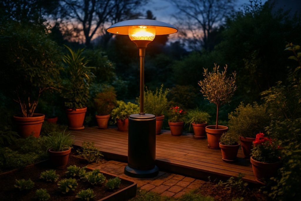 Heizpilz Test 2026 – die besten Terrassenheizer für Garten & Außenbereich