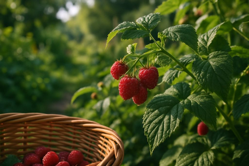 Himbeeren ernten im Sommer: Tipps für reiche Ernte