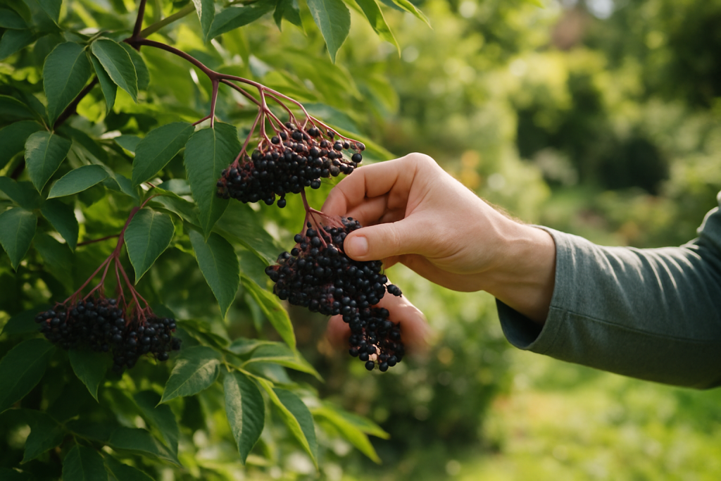 Holunder ernten und verarbeiten: Blüten, Beeren und Tipps