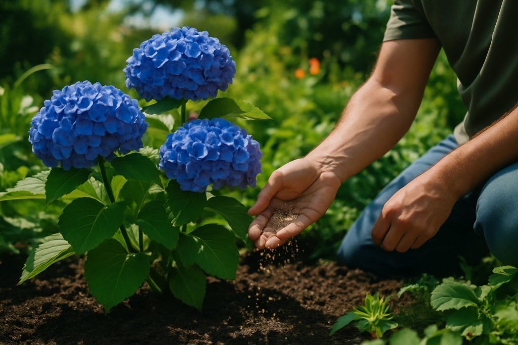 Hortensien düngen: Zeitpunkt, Mittel und richtige Dosierung