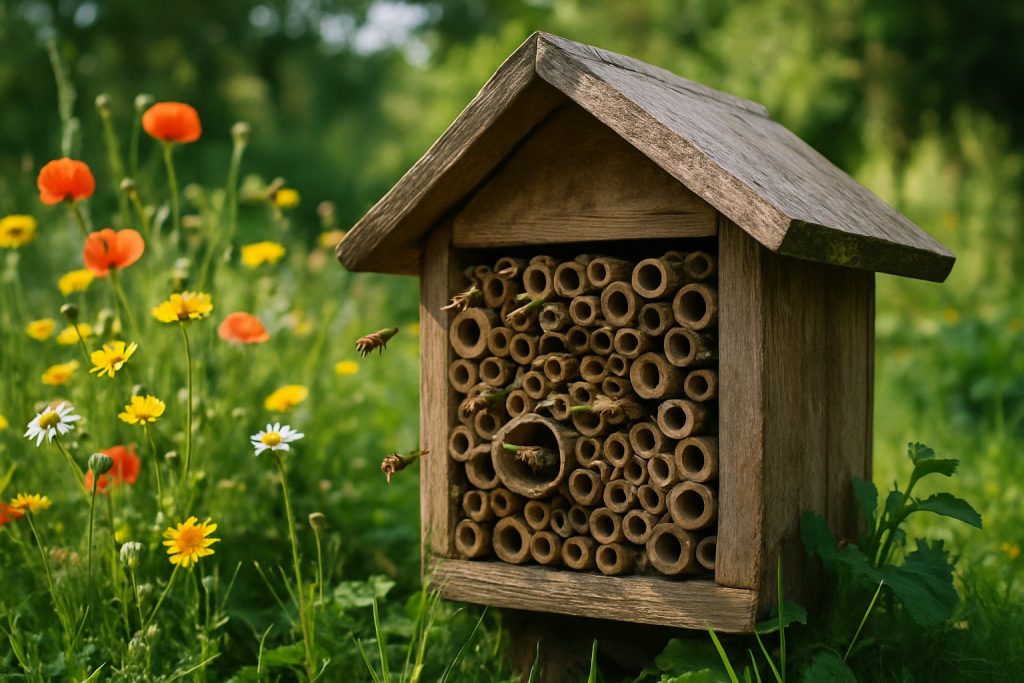 Insektenhotel Test 2026: Die besten Wildbienenhotels