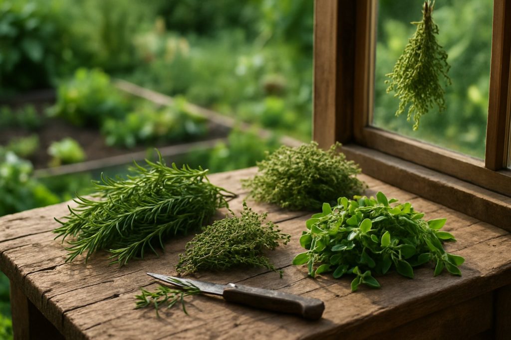 Kräuter trocknen: So bleibt das Aroma lange erhalten