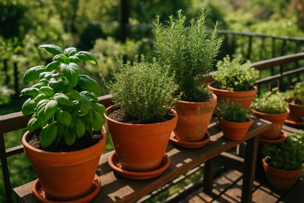 Kräutergarten anlegen 2026 – die besten Kräuter für Balkon und Garten