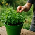 Minze pflanzen und richtig ernten – alle Tipps für Topf und Beet