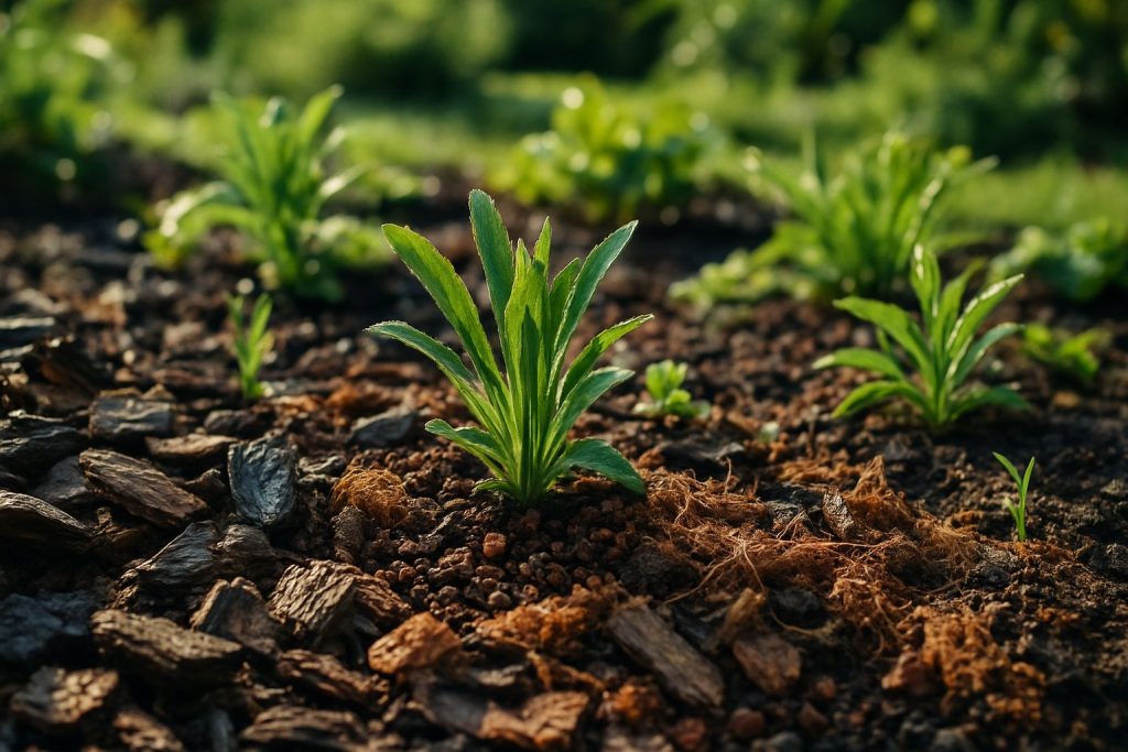Mulch im Vergleich 2026: Rindenmulch, Kokos & Lavagranulat