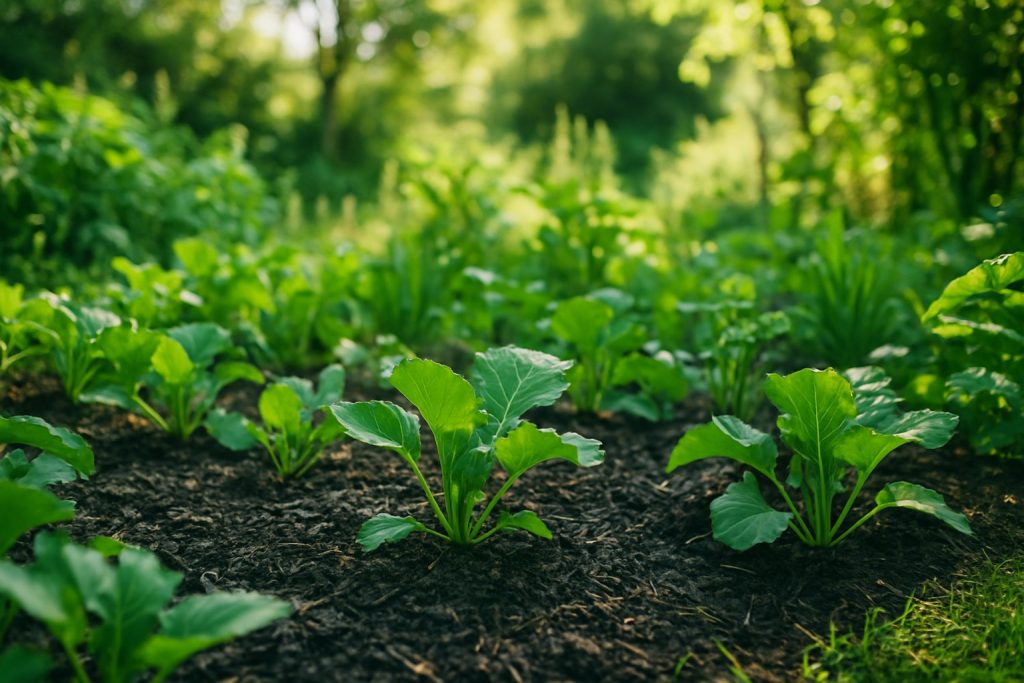 Mulchen im Garten: Material, Vorteile & Anleitung