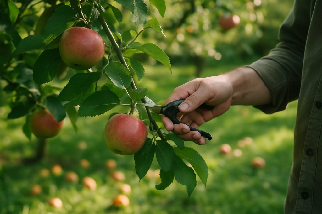 Obstbaum Sommerschnitt: Wann und wie richtig schneiden