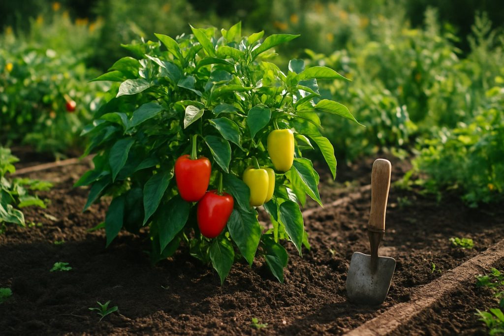 Paprika anbauen 2026 – Schritt-für-Schritt-Anleitung für Garten und Balkon