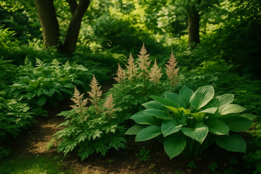 Stauden für den Schattengarten 2026 – schöne Pflanzen für dunkle Gartenecken