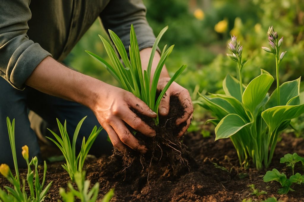Stauden teilen und umpflanzen im Frühjahr 2026 – So verjüngst du deine Beete