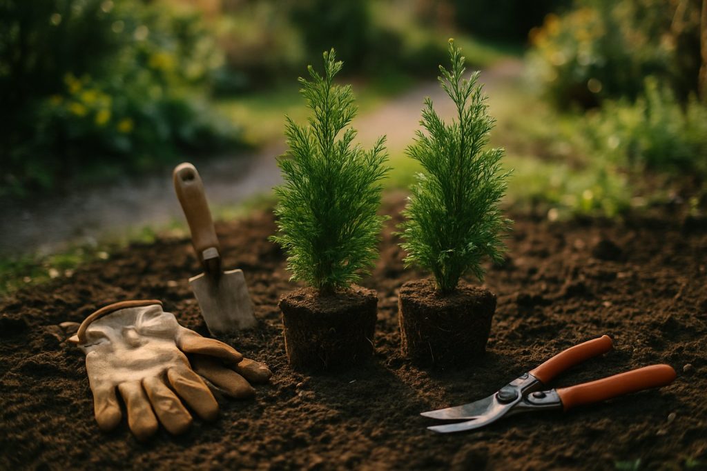 Thuja pflanzen und schneiden: Anleitung & Pflegetipps
