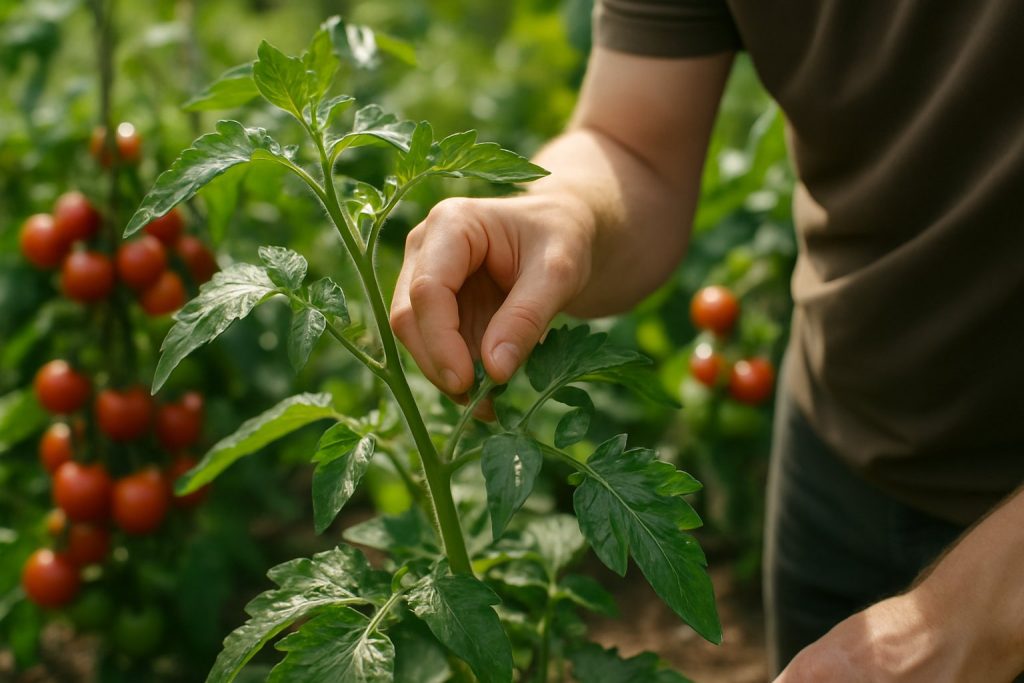 Tomaten ausgeizen: Anleitung für mehr Ertrag