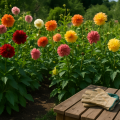 Dahlien pflegen im Sommer: Tipps für üppige Blüten