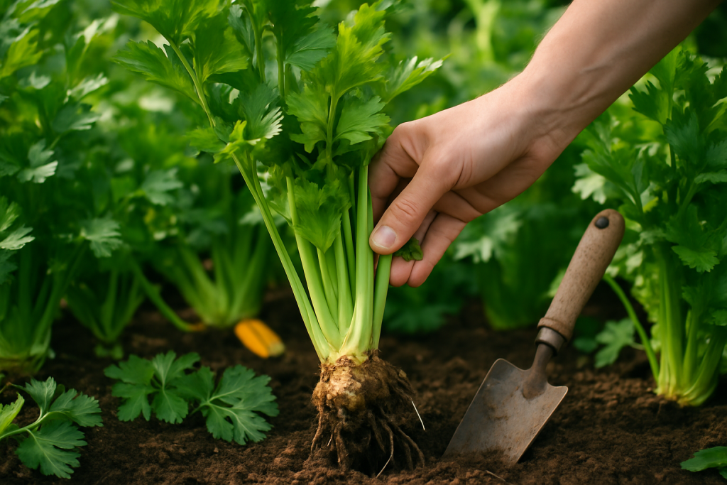 Sellerie anbauen: Knolle und Stange erfolgreich ernten